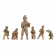 A set of Han terracotta boys