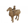 Terracotta figure of Han horse with rider