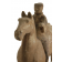Terracotta figure of Han horse with rider