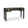 BLACK LACQUER SIDE TABLE WITH FOUR SMALL DRAWERS 