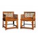 A Pair Of Huanghuali Rose Chair With carvings