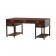 BLACK WOOD TEN DRAWERS PARTNER DESK