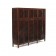 JUWOODEN DOUBLE LATTICE DOORS CABINET 
