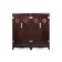 A PAIR OF SQUARE CORNER CABINET WITH DRAGON CARVING