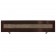 ZITAN RECESSED LEGS LONG SIDE TABLE WITH STONE INSERTS