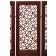 A SET OF SIX JUWOODEN SCREEN PANEL