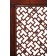 A SET OF SIX JUWOODEN SCREEN PANEL