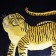Chinese carpet of a tiger