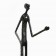 Wooden carving of a standing skinny man