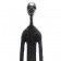Wooden carving of a standing skinny man