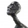 Wooden carving of a standing skinny man