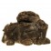 A bronze crouching fu dog