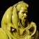 Chinese Green stone carving of old man