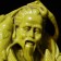 Chinese Green stone carving of old man