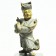 Chinese wooden standing Military Officer