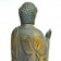 Japanese Dry lacquer Standing Buddha