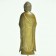 Japanese Dry lacquer Standing Buddha
