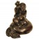 Japanese bronze seated figuer of Daikoku