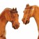 A pair of horses 