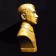 Bronze figure of Hitler head bust