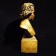Bronze figure of Beethoven head bust