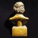 Bronze figure of Beethoven head bust