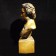 Bronze figure of Beethoven head bust