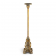 JUWOODEN LAMP STAND WITH CARVING
