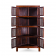 JUWOODEN SQUARE LATTICE DOORS CORNER CABINET
