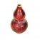 Chinese red double gourd shaped vase