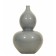 Chinese double gourd vase in light blue color