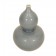 Chinese double gourd vase in light blue color