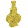 A Chinese light greenish yellow porcelain vase