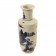 A Chinese blue and white porcelain vase with landscape scene