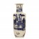A Chinese blue and white porcelain vase with landscape scene