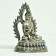 Tibetan silver seated AMITABHA Buddha