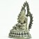 Tibetan silver seated AMITABHA Buddha