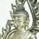 Tibetan silver seated AMITABHA Buddha