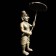 Indian Bronze figure of an attendanct