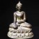 Pagan bronze seated Buddha