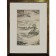 Japanese textile in frame