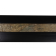 BLACK LACQUER LONG SIDE TABEL WITH STONE INSERTS